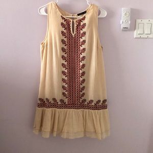 THML embroiders dress sz M